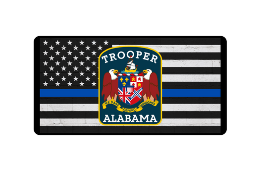 Alabama Trooper License Plate