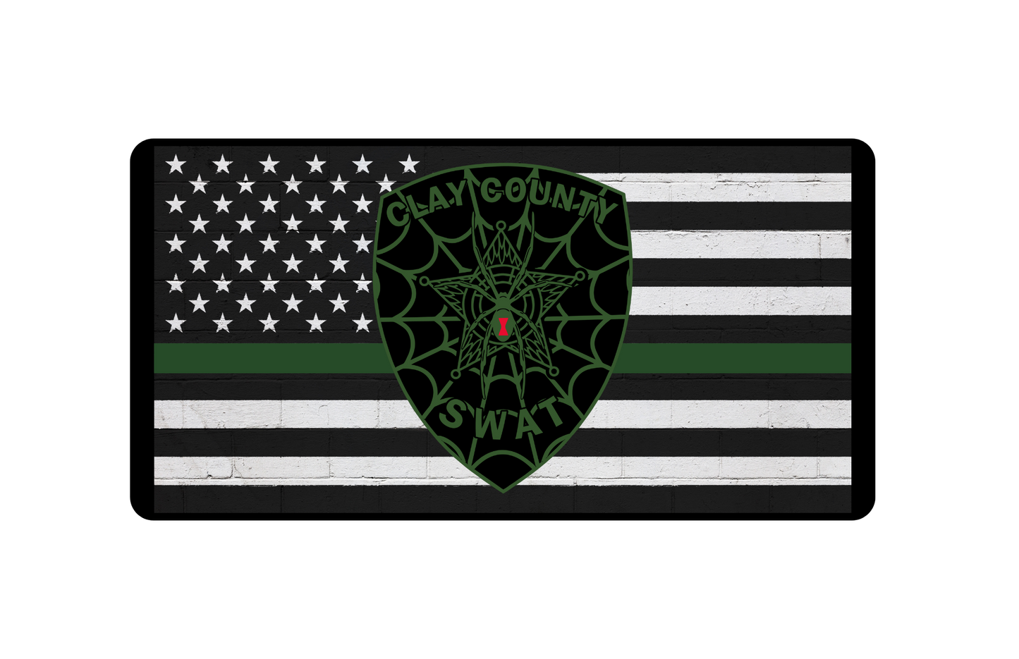 CCSO SWAT License Plate