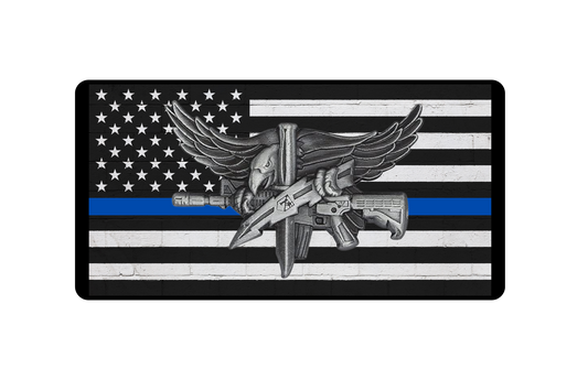 SWAT Operator License Plate