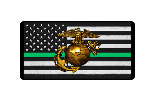 US Marine Sheriff License Plate