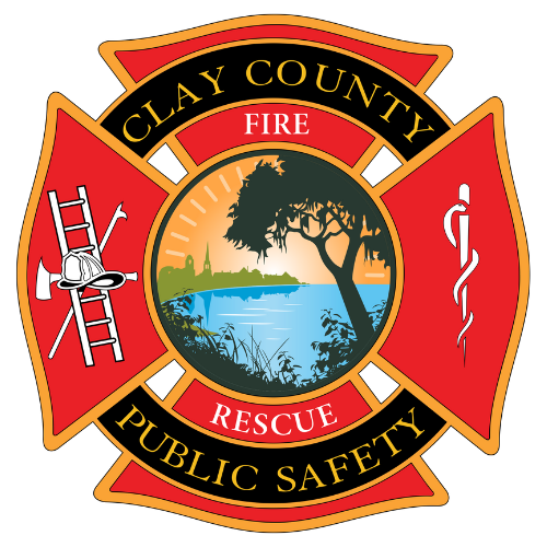 Clay County Fire Rescue Sticker