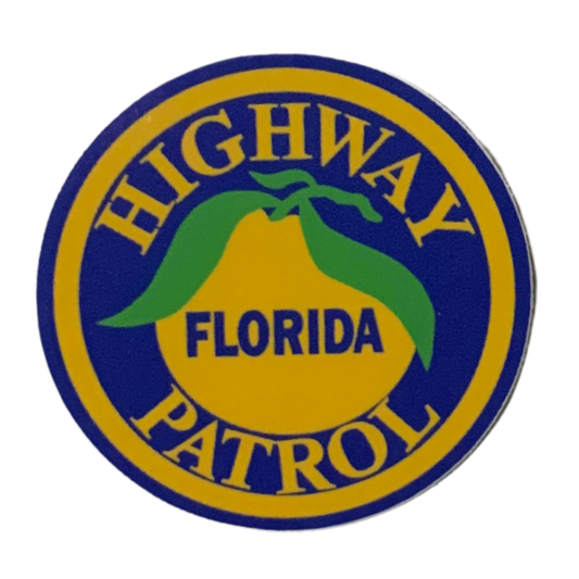 Florida Highway Patrol Sticker