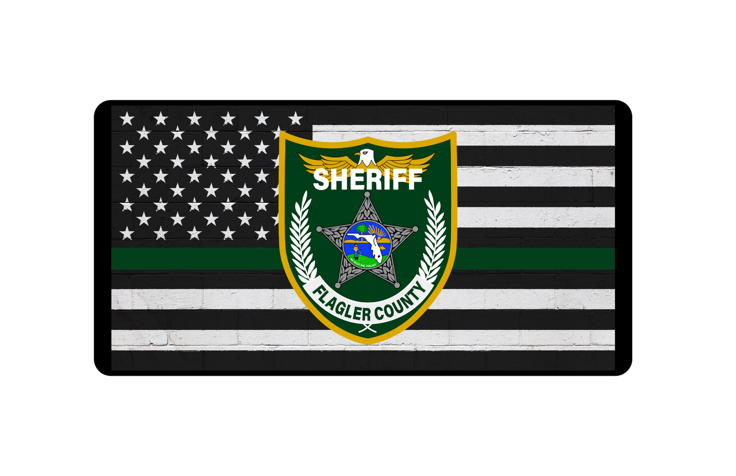 Flagler County Sheriff License Plate