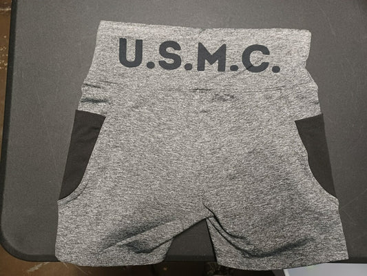 Female USMC Athletic Shorts