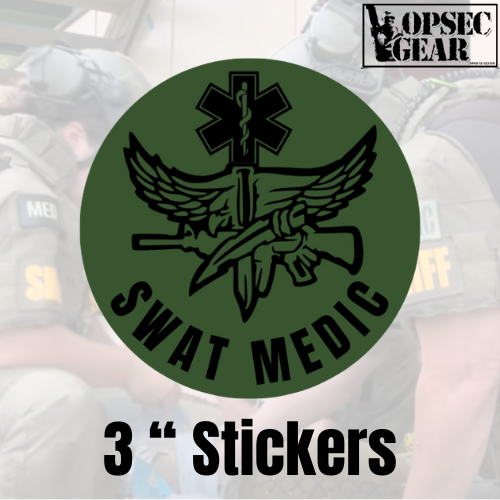 SWAT Medic Sticker