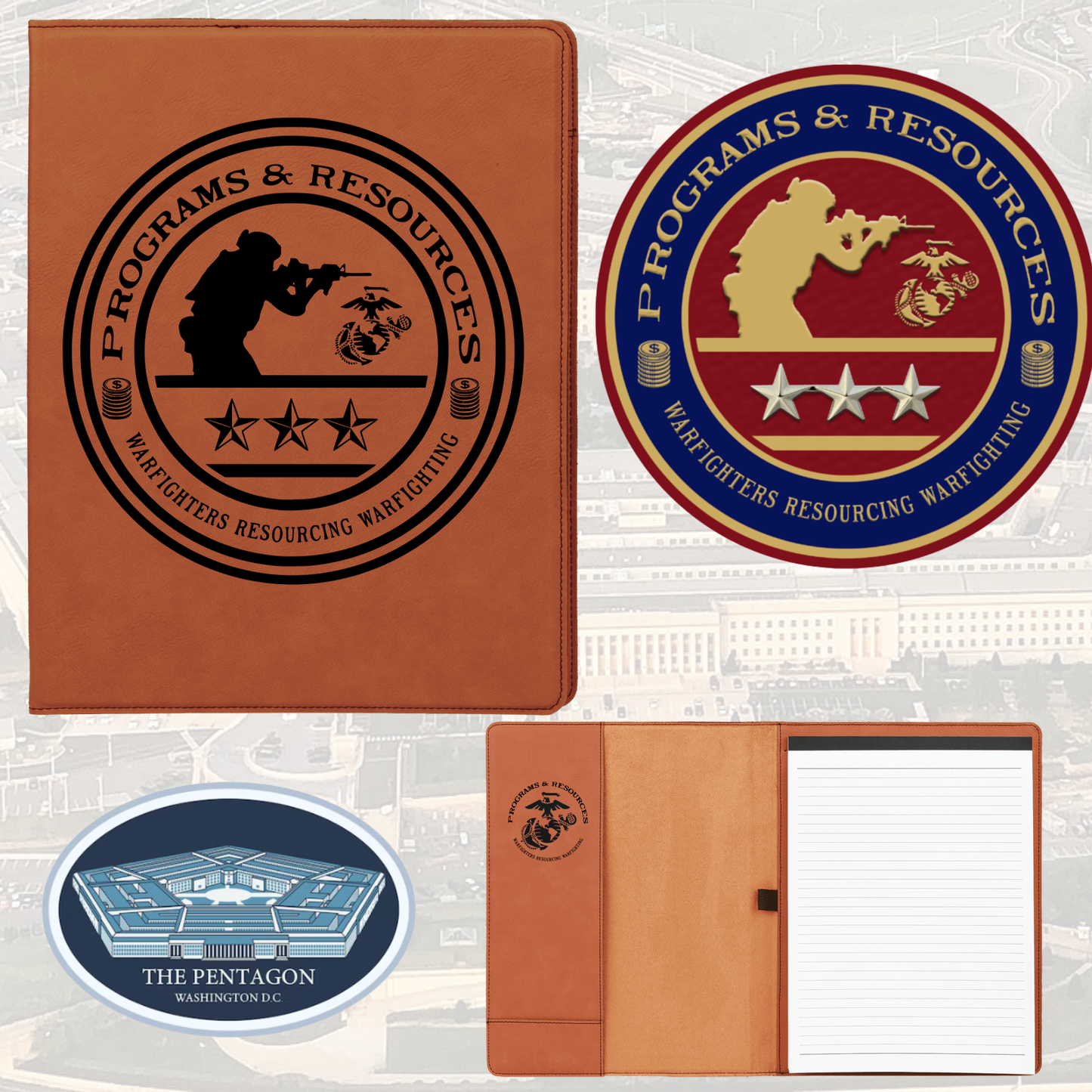 Programs & Resources Leather Binder