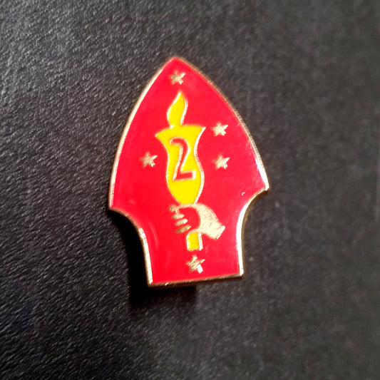 2nd Marines Enamel Pin