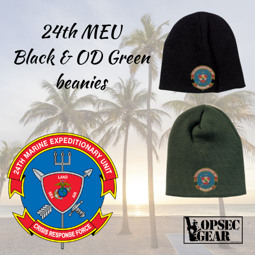 24th MEU Embroidered Beanie