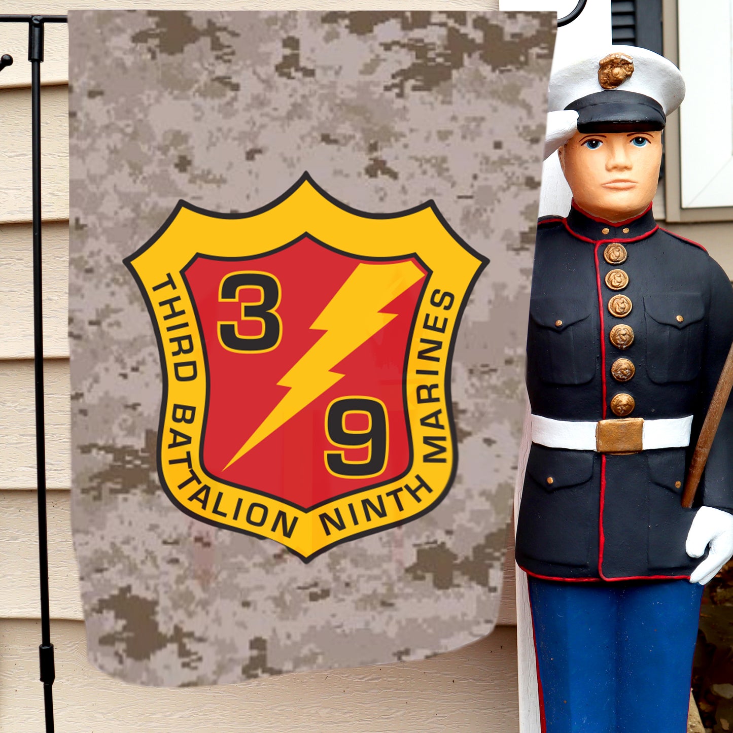 3/9 Marines Garden Flag