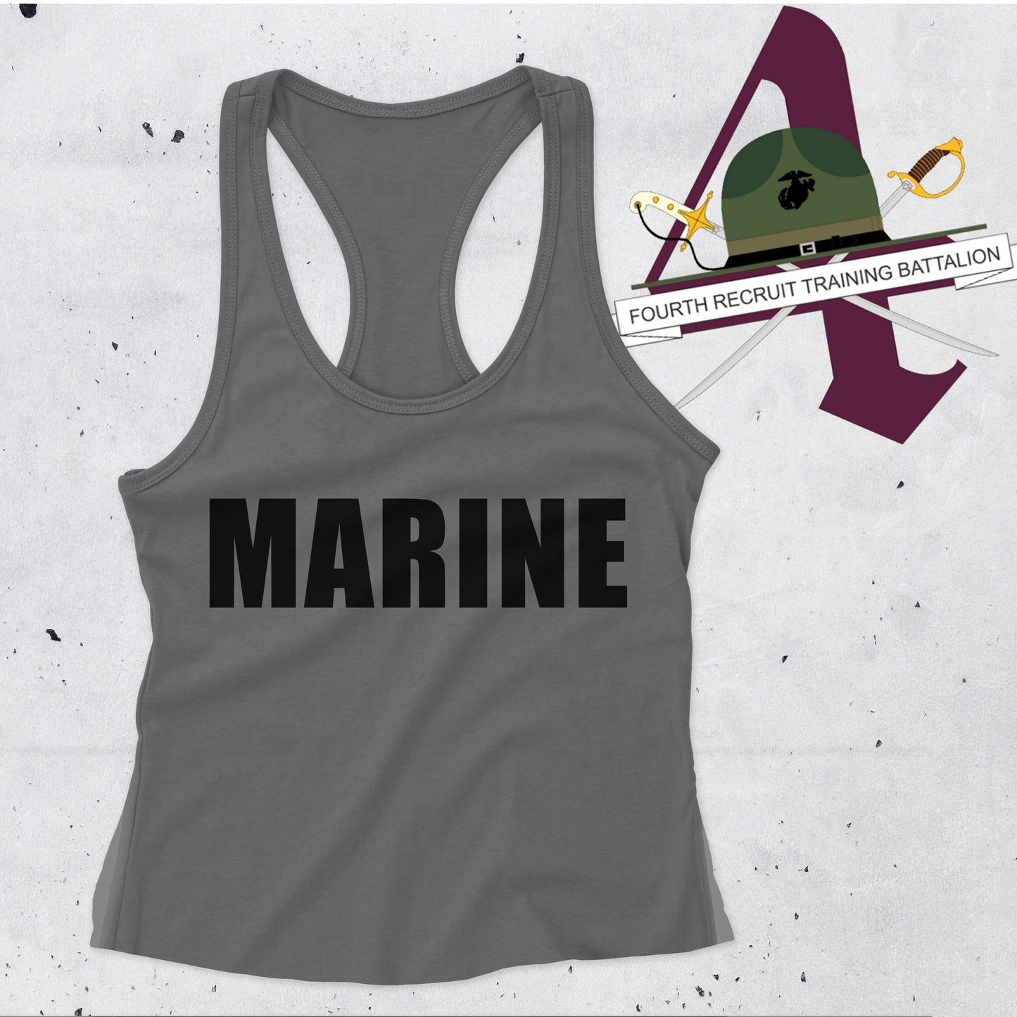 4th Battalion USMC Women's Tank Top