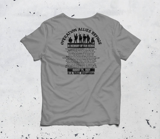 Operation Allies Refuge Afghanistan Memorial Shirt