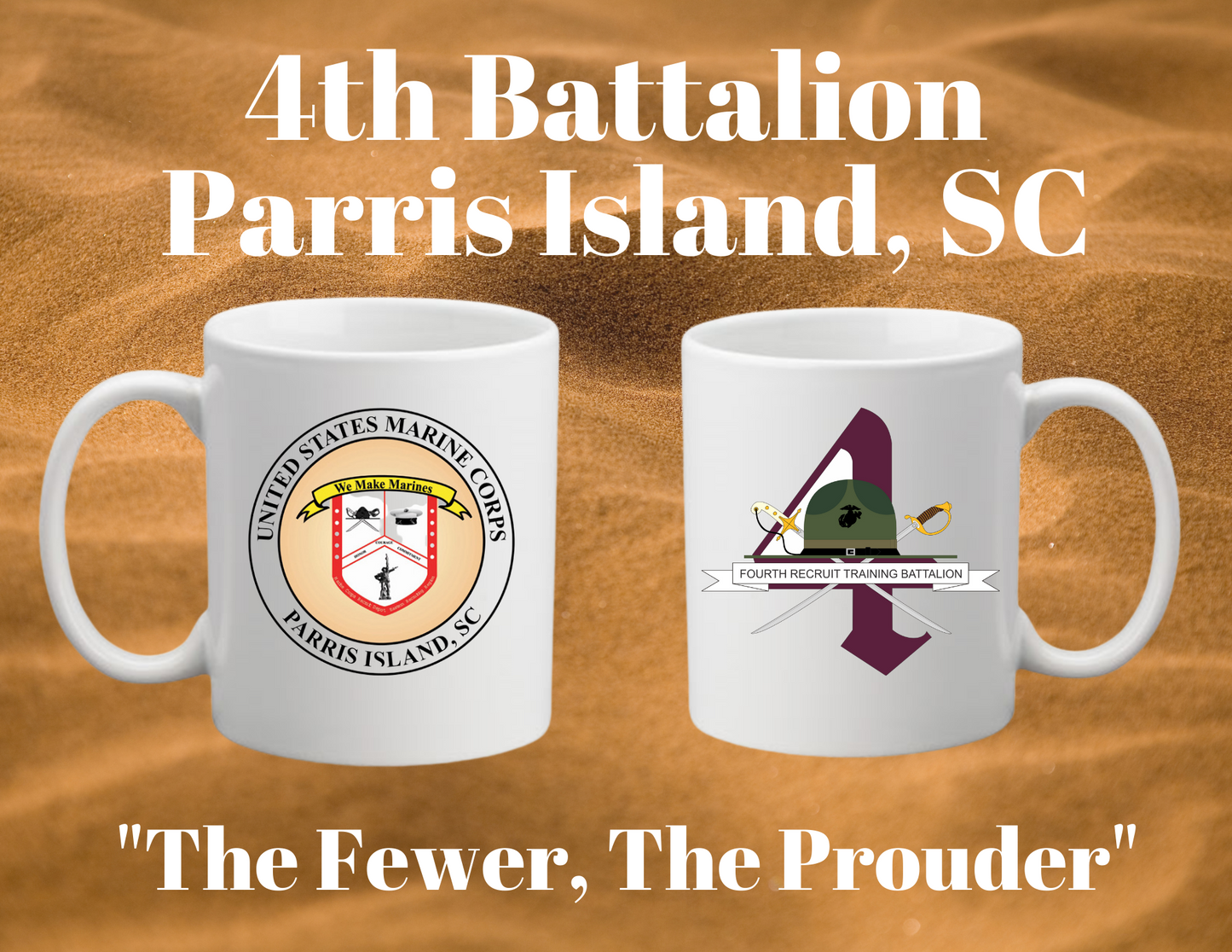 4th Battalion Parris Island Mug