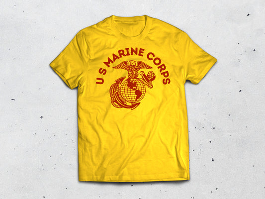 USMC Vintage Style WW2-Korea PT Shirt