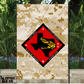 Charlie Co 4th AAB Garden Flag
