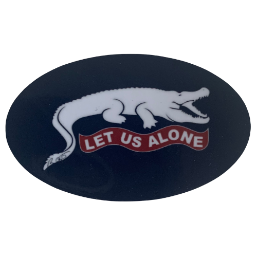 LET US ALONE stickers! (Gov Desantis)