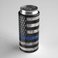 Police Blue Line Koozie