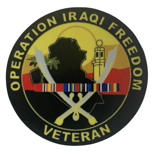 OIF Veteran Stickers!