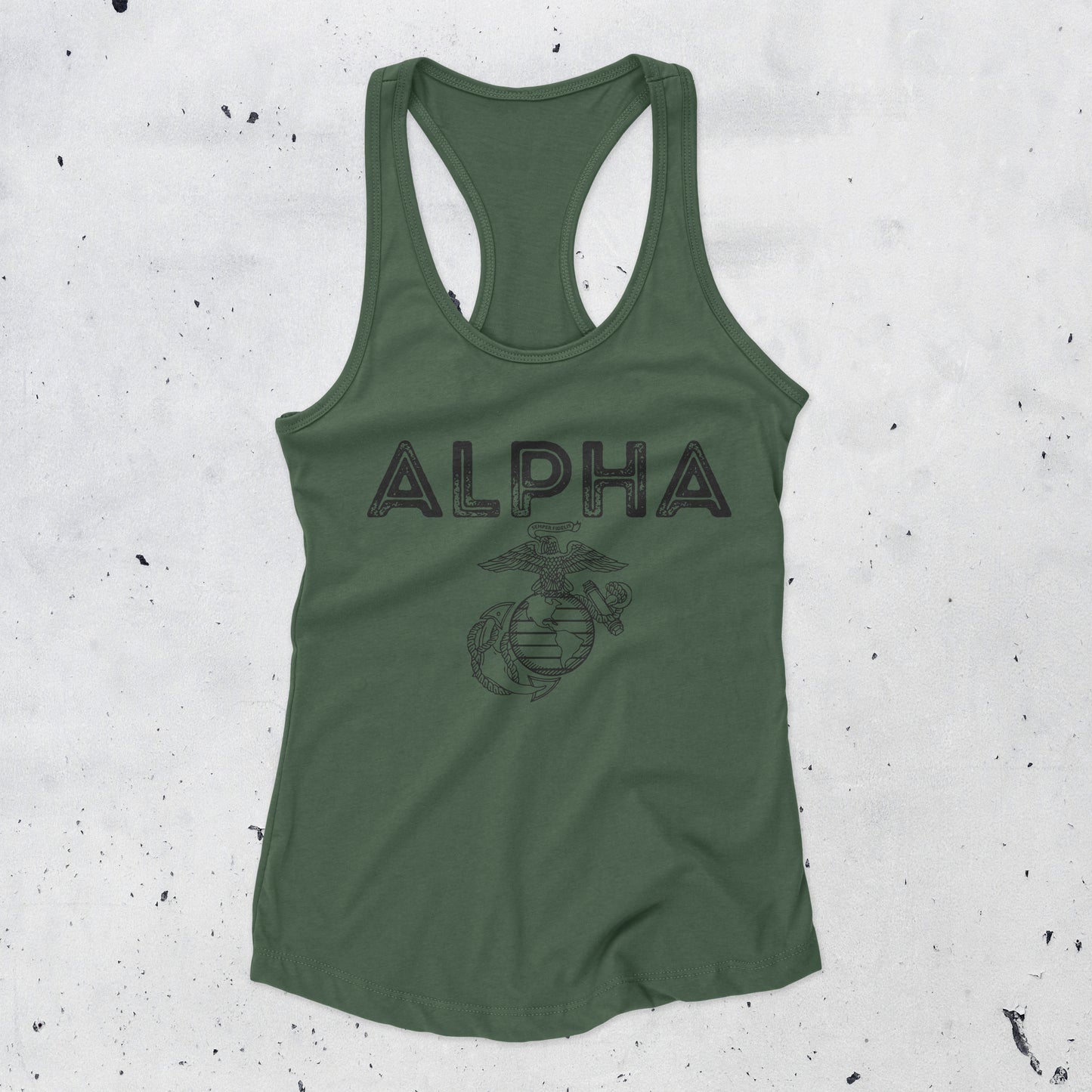 Alpha USMC Women's Tank